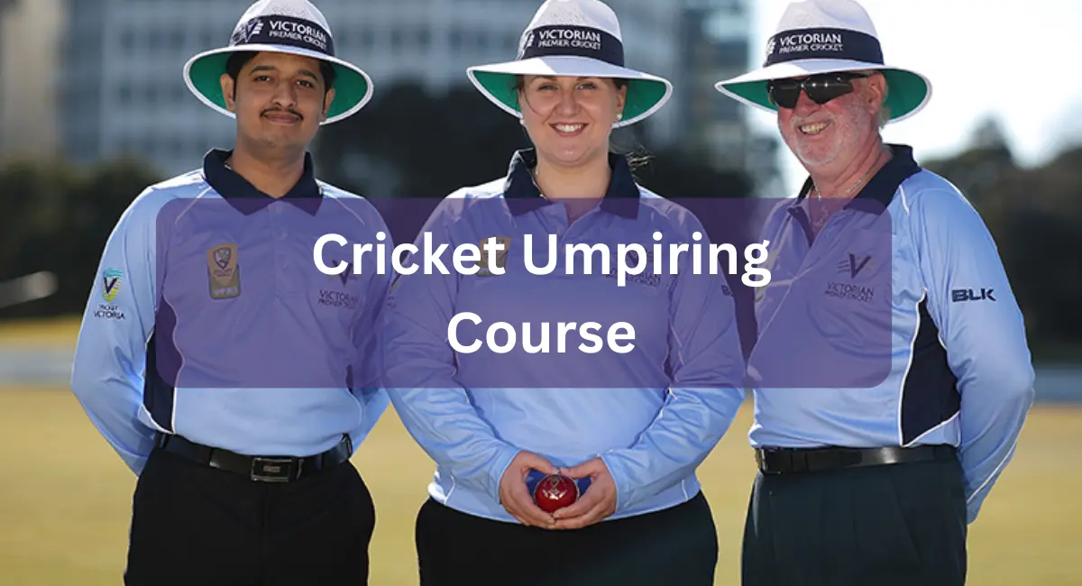 Cricket Umpiring Course